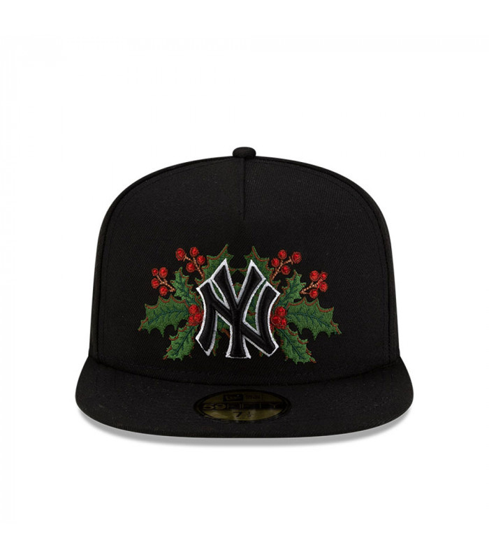 Gorra New Era 59Fifty New York Yankees Holly Negro