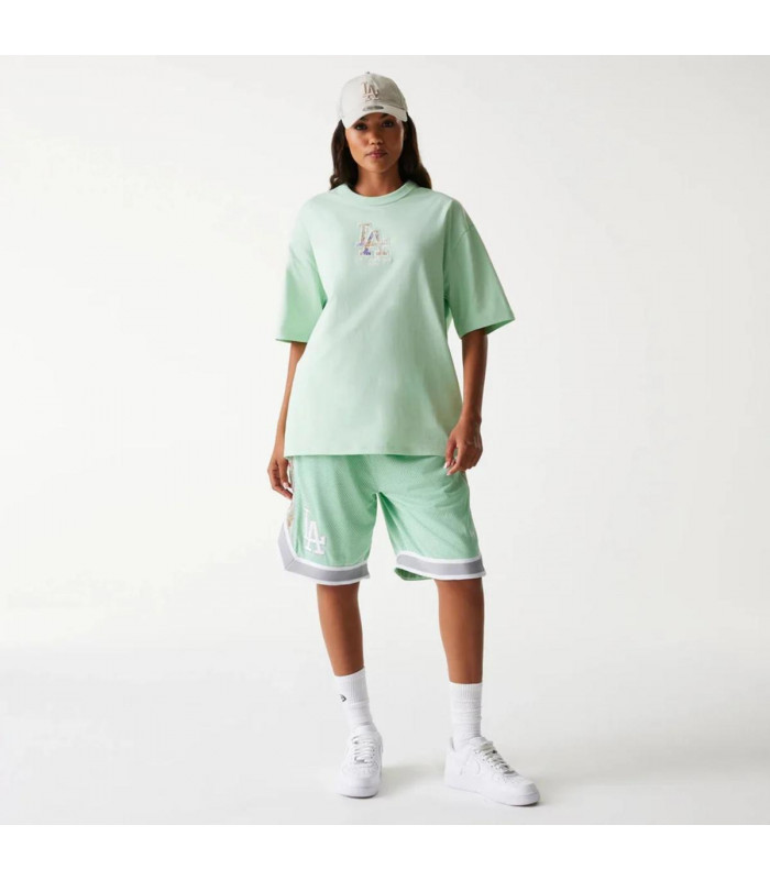 Polera Los Angeles Dodgers MLB Floral Verde