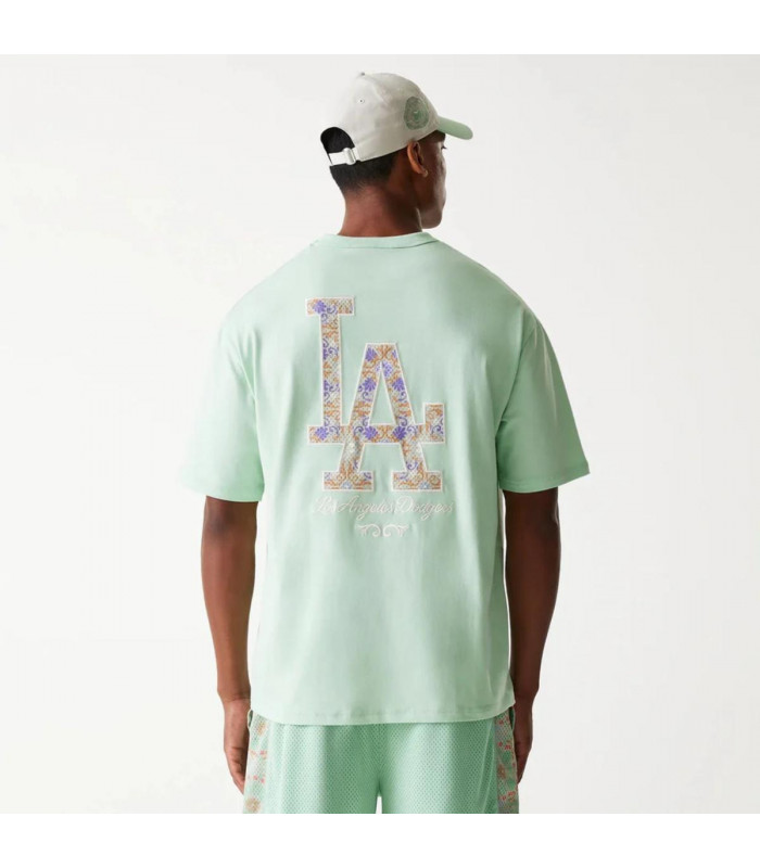Polera Los Angeles Dodgers MLB Floral Verde