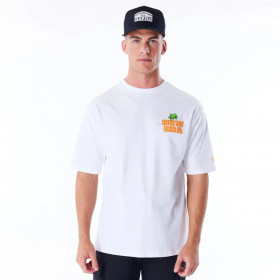 Polera New Era Brand City Graphic White