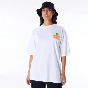 Polera New Era Brand City Graphic White