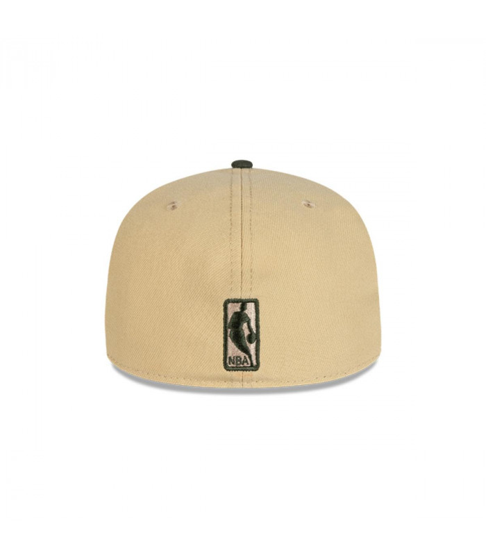 Gorro 59fifty NBA Milwaukee Bucks Team Landscape Light Beige