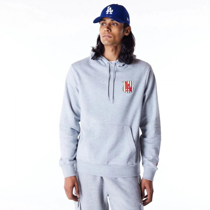 Polerón  Los Angeles Dodgers MLB Badge Graphic Gris