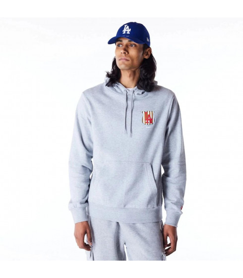 Polerón  Los Angeles Dodgers MLB Badge Graphic Gris