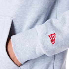 Polerón  Los Angeles Dodgers MLB Badge Graphic Gris