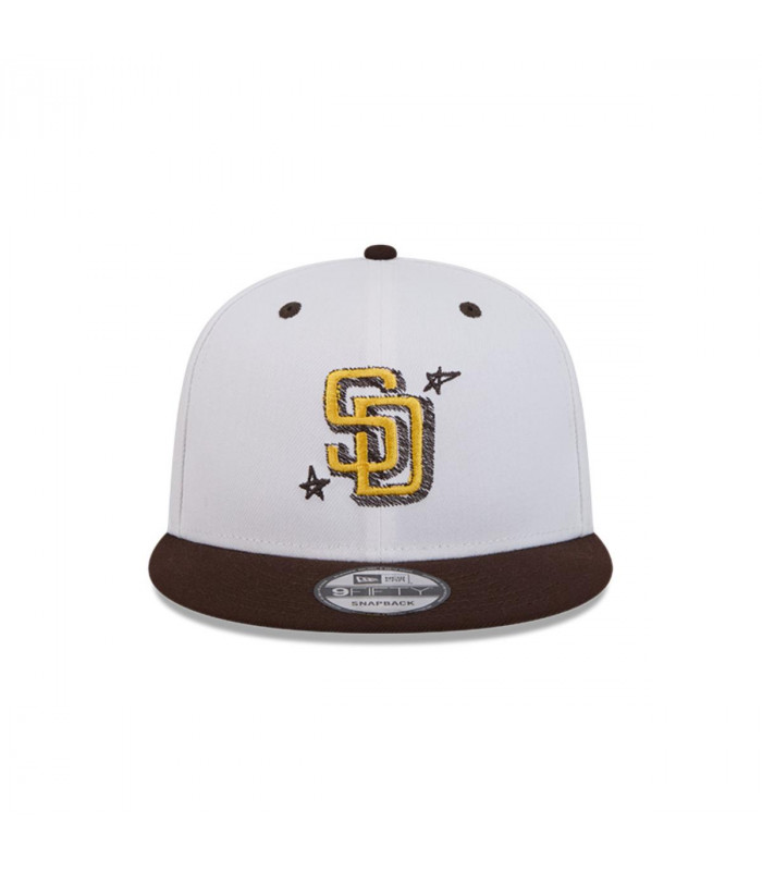 Gorra 9Fifty San Diego Padres MLB Official Doodles White