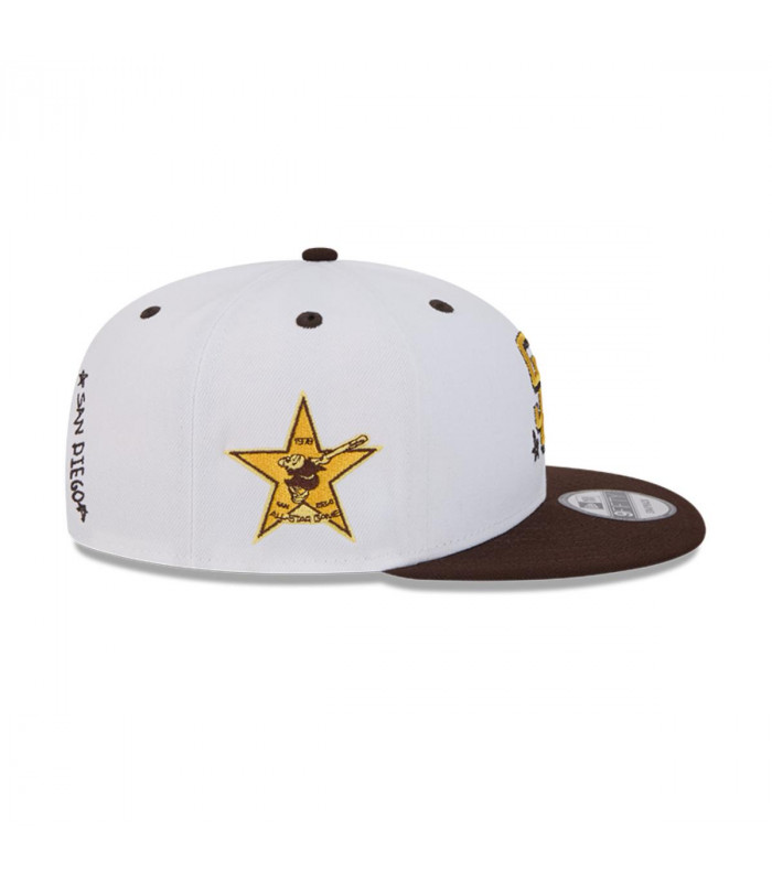 Gorra 9Fifty San Diego Padres MLB Official Doodles White