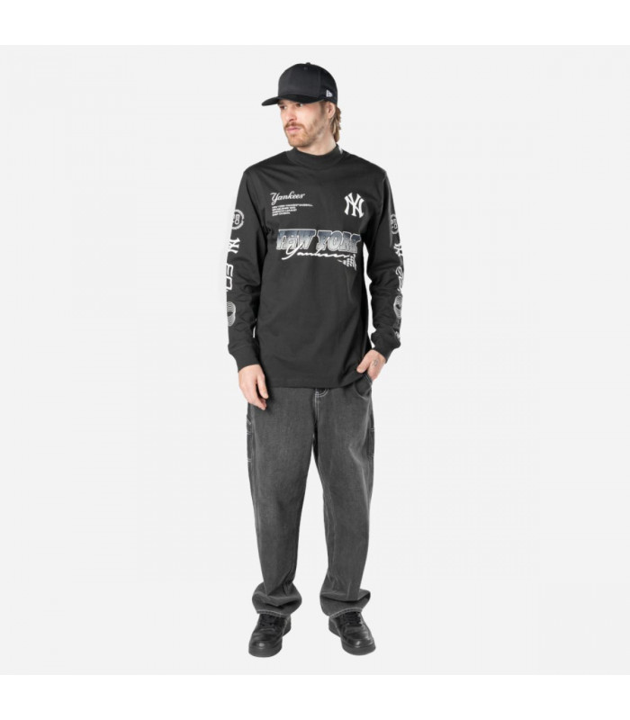 Poleron New York Yankees MLB Modern Speed Negro