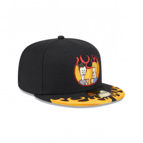 Gorra 59Fifty Beavis And Butt-Head Paramount Black