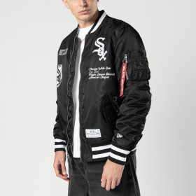 Chaqueta Chicago White Sox Alpha Industries Black