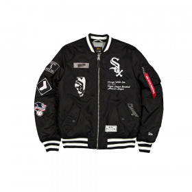 Chaqueta Chicago White Sox Alpha Industries Black