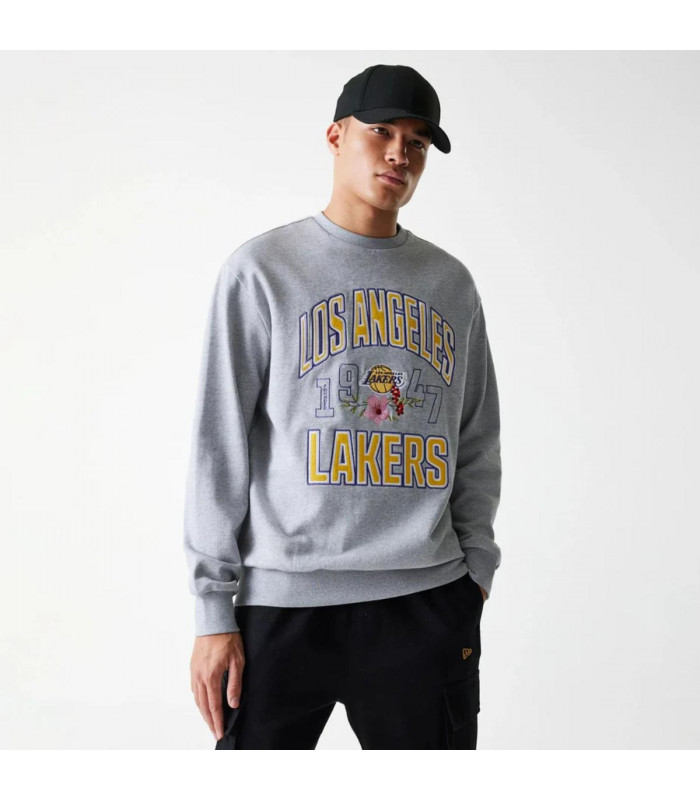 Poleron  Los Angeles Lakers NBA Flower Grey Med