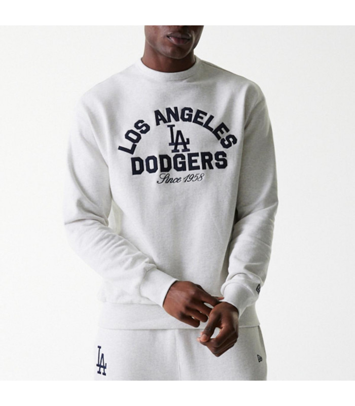 Poleron Los Angeles Dodgers MLB Comfort Heritage Gris