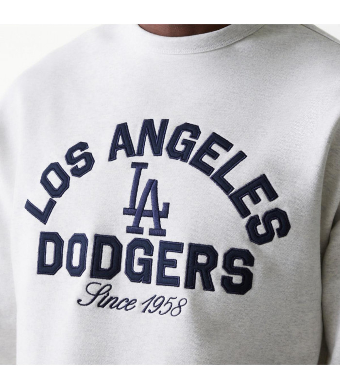 Poleron Los Angeles Dodgers MLB Comfort Heritage Gris