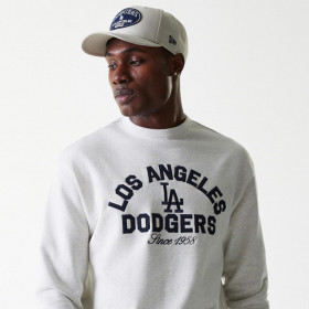 Poleron Los Angeles Dodgers MLB Comfort Heritage Gris
