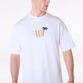 Polera Drink Graphic  Summer Graphic White