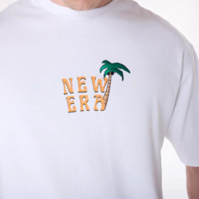 Polera Drink Graphic  Summer Graphic White