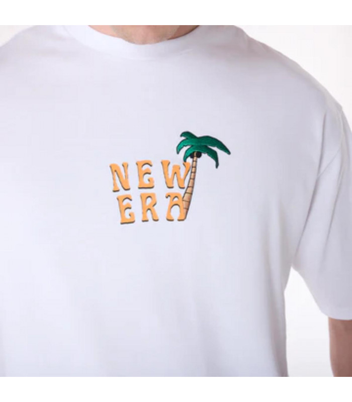 Polera Drink Graphic  Summer Graphic White