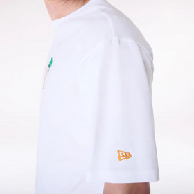 Polera Drink Graphic  Summer Graphic White