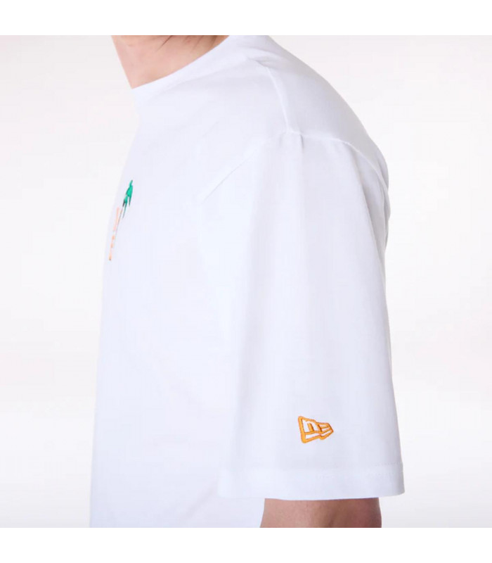 Polera Drink Graphic  Summer Graphic White