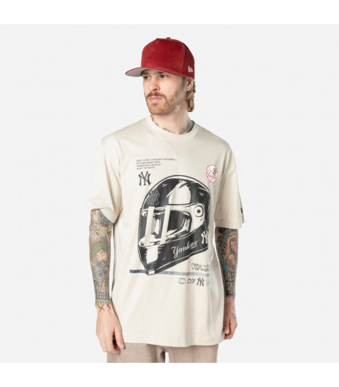 Poleron New York Yankees MLB Modern Speed Light Beige