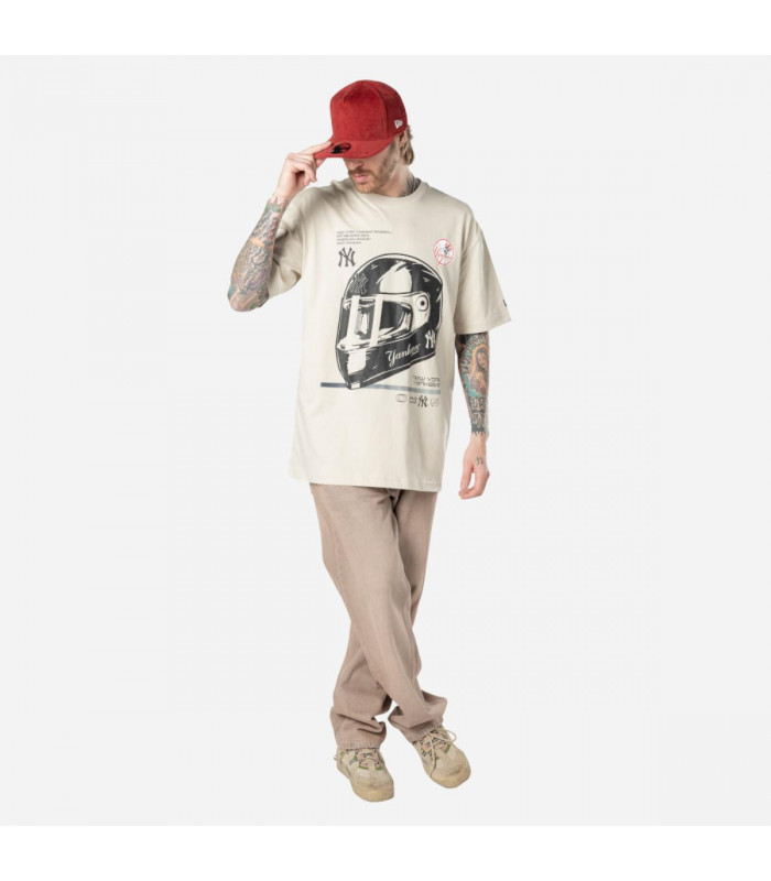 Poleron New York Yankees MLB Modern Speed Light Beige