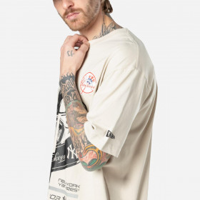 Poleron New York Yankees MLB Modern Speed Light Beige