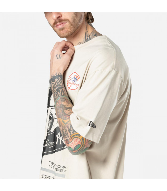 Poleron New York Yankees MLB Modern Speed Light Beige
