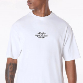 Polera New Era Buffalo Floral Graphic White
