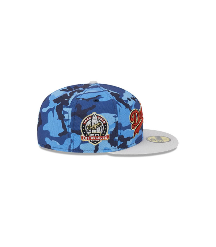 Gorro 59fifty MLB Los Angeles Dodgers Urban Blue Camo