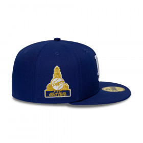 Gorra 59Fifty MLB Los Angeles Dodgers Side Patch Azul Marino