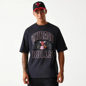 Polera Chicago Bulls NBA Flower Black