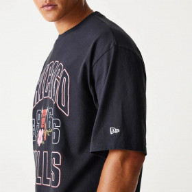 Polera Chicago Bulls NBA Flower Black
