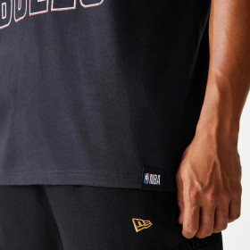 Polera Chicago Bulls NBA Flower Black