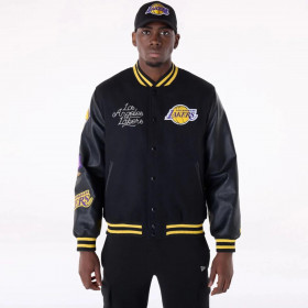 Chaquetas Los Angeles Lakers NBA Wordmark Negro