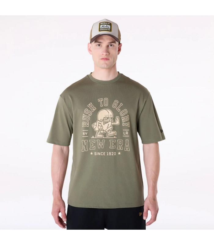 Polera Football  Ne Patch  Verde New Era