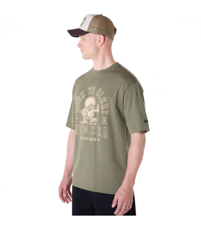 Polera Football  Ne Patch  Verde New Era