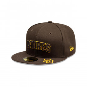 Gorra 59Fifty San Diego Padres MLB Visor Logo Black