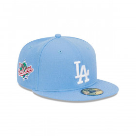 Gorra 59Fifty Los Angeles Dodgers World Series Celeste