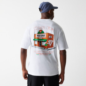Polera New Era  Store Grphc White
