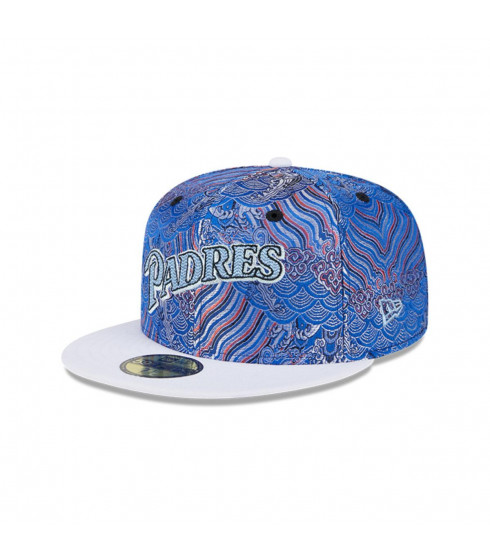 Gorra 59fifty MLB San Diego Padres Wave Fill Azul