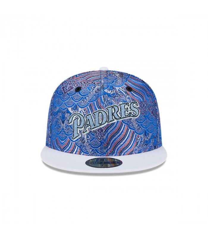 Gorra 59fifty MLB San Diego Padres Wave Fill Azul