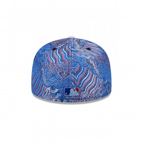 Gorra 59fifty MLB San Diego Padres Wave Fill Azul