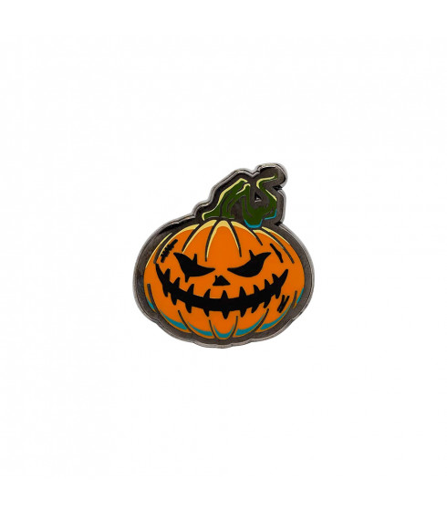 Pin New Era Pumpkin Gris