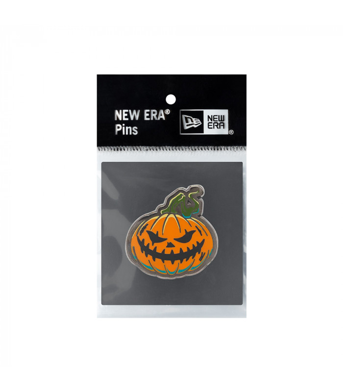 Pin New Era Pumpkin Gris