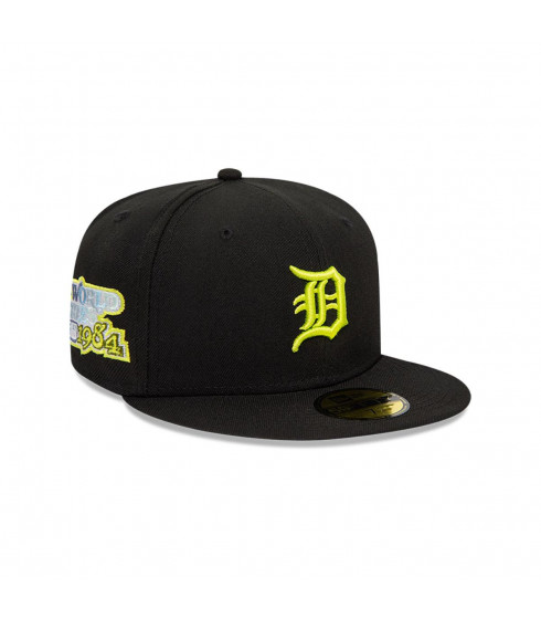 Gorra 59Fifty Detroit Tigers Neon Z Pack Black