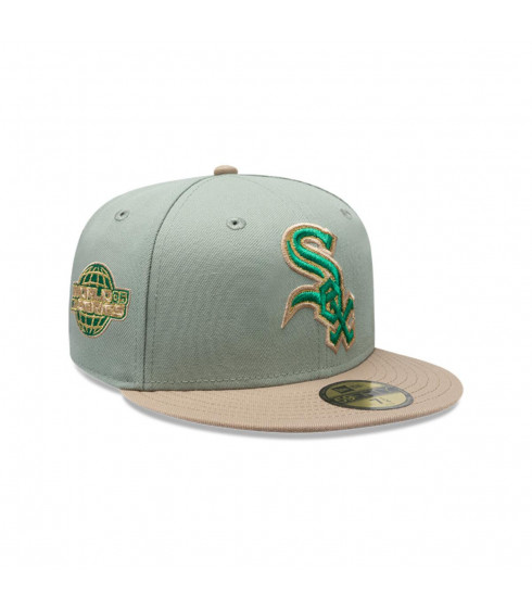 Gorra 59Fifty Chicago White Sox MLB Green Camel