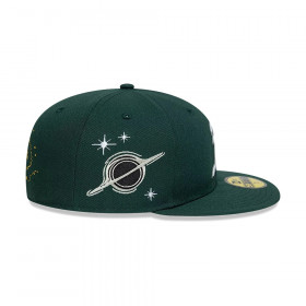 Gorra New Era 59Fifty Oakland Athletics Planet Icon Verde