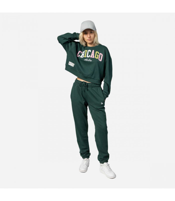 Polerón New Era Chicago City Verde Woman