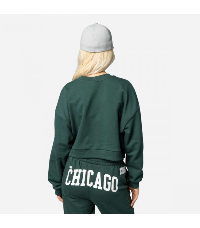 Polerón New Era Chicago City Verde Woman